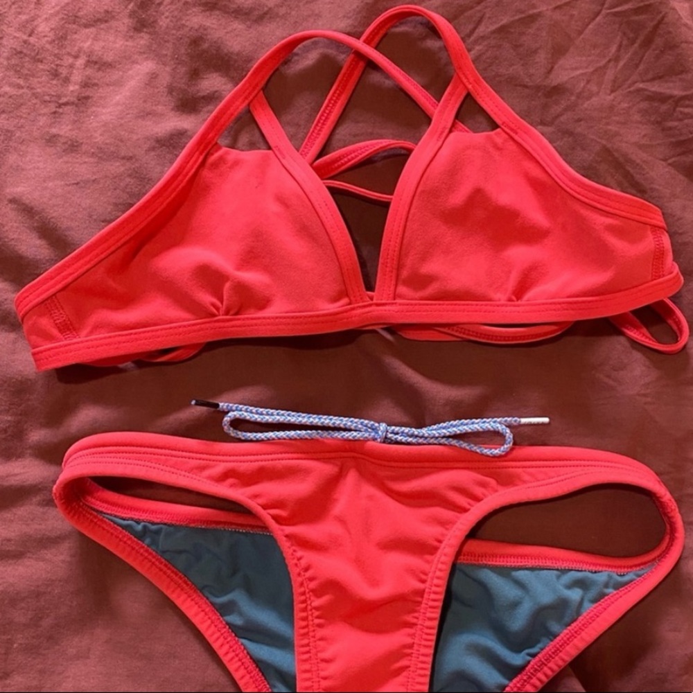 Jolyn Strawberry bikini top